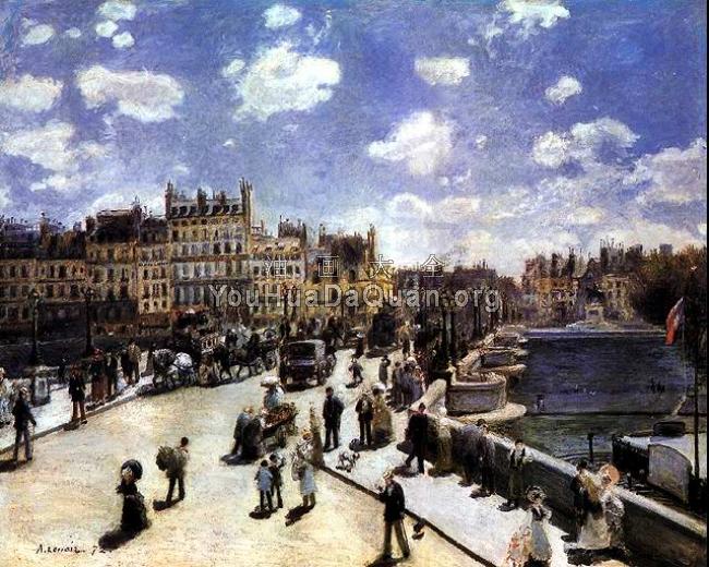 Le Ponte-Neuf - 皮埃尔·奥古斯特·雷诺阿